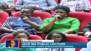 Professor Mbithi welcomes Jack Ma to University of Nairobi