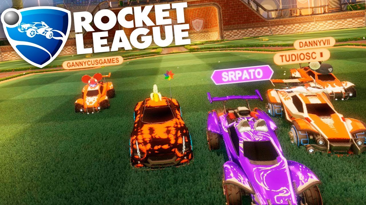 Reto 4 Noobs Vs 1 Gran Campeon Rocket League Mrlokazo86 Youtube