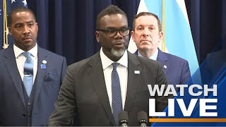 LIVE | Chicago Mayor Brandon Johnson holds news conference