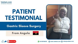 Ms. Eva from Angola gets Successful Gastric Sleeve Surgery in Turkey