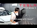 Why the Tesla Model 3 (2024) doesn't come with floor mats | Reviewing Yeslak Floor and Cargo Mats