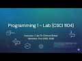 Lecture 08: Using Switch-Case Statements for Menu-Driven Programs in Java