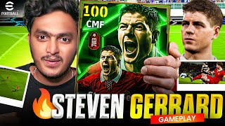 STEVEN GERRARD 105 SCORING ROCKET 😮🚀 BEST B2B CARD | eFootball mobile 25 #efootball