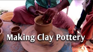 Making a clay pottery | കളിമൺ മൺപാത്രങ്ങൾ ഉണ്ടാക്കുന്നത് കണ്ടിട്ടുണ്ടോ ??