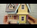 DIY Carl's house from Up papercraft (step by step tutorial)