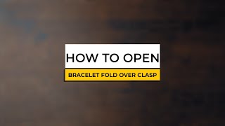 How to Open MagnetRX Ultra Strength Magnetic Bracelet Fold Over Clasp