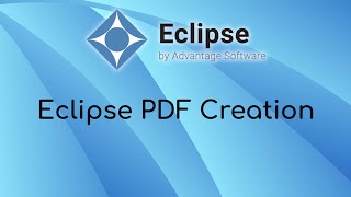 Eclipse PDF Creation
