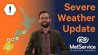 NZ Severe Weather Update - Monday 2nd September 2024