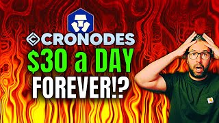 CRAZIEST PASSIVE INCOME STRATEGY on CRONOS! CRONODES 5% DAILY ROI!