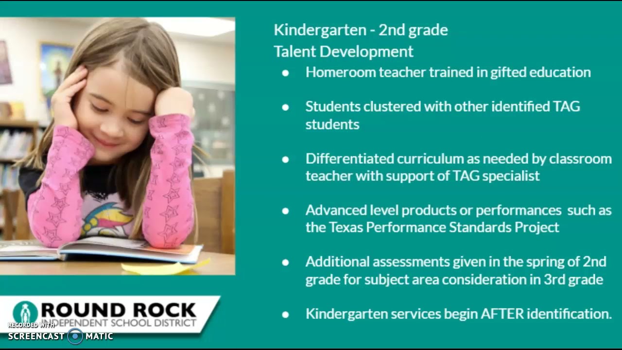 Talented And Gifted Parent Meeting Referrals And Services Youtube