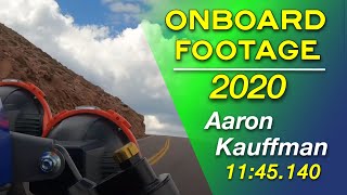 Aaron Kaufman | Full Run Onboard | 2020 Pikes Peak International Hill Climb