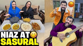 😎 Rajab family new vlog today Dogar ka Tamasha at my sasural😡Niaz at Emaan's House😋