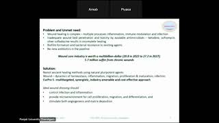 ToT: Wound Sponge Dressing with Antibiofilm Activity | official_manager@pu.ac.in