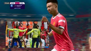 FIFA 22 PS5: Last Minute Goal celebration | 🚨👮‍♂️ Police stop fans invading PITCH?!!!!!