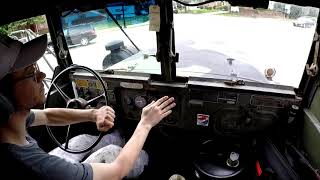 Driving Around in M814 5-Ton 6x6