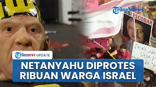 Rangkuman Hamas-Israel: Patung Kepala Netanyahu Dibuang di Jalan, Iran Ancam Perluas Program Nuklir