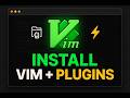 Install VIM on Linux + How to Install Plugins (Vim-sensible, NERDTREE, Emmet)