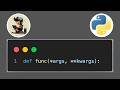 Master Python *args and **kwargs Like a Pro in Minutes!