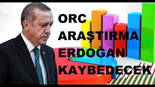 8350 KİŞİLİK DEV ANKET / ORC ANKETİNDEN ERDOĞAN'A BÜYÜK ŞOK   KAZANAMAYACAK