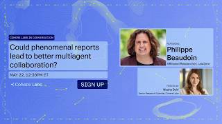 Could phenomenal reports lead to better multiagent collaboration? - Philippe Beaudoin