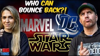 What brand has best chance to bounce back? Marvel, DC or Star Wars?