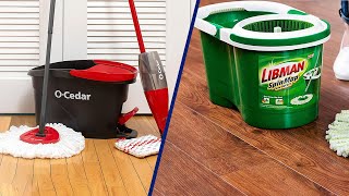 O-Cedar Vs Libman Spin Mop: Which Is The Best? [2024]
