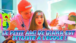 LE PETIT AMI DE DIANA EST STYLISTE À L'ÉCOLE ! | Aventures de Diana et des pom-pom girls !