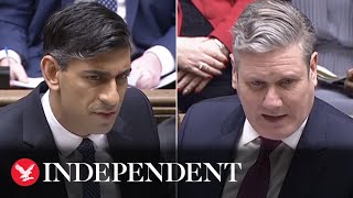 Watch in full: Keir Starmer hits out at Rishi Sunak on strikes and NHS crisis during PMQs