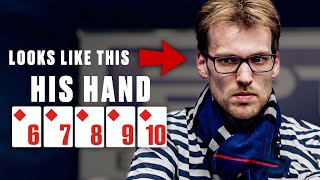When Poker Players hit a STRAIGHT FLUSH! ♠️  PokerStars