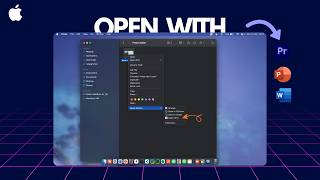 macOS tip to add Open in Specific App Quick | Open with PowerPoint | Open With VSCode