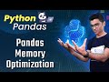 Python Pandas Tutorial 15. Handle Large Datasets In Pandas | Memory Optimization Tips For Pandas