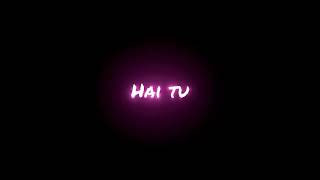 Mera Pehla Junoon Hai Tu ( no copy right music) black screen lyrics video