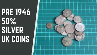 Pre 1947 .500 Silver UK Coins