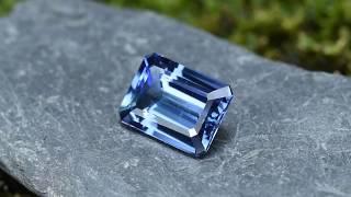 BRILLIANT Violet-Blue Tanzanite: GemSelect Video Review