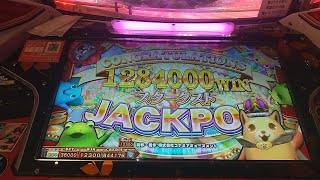 [アニマロッタ]　ビッグスターダストJACKPOT　１２８４０００WIN[メダルゲーム]