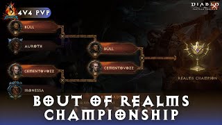 Diablo Immortal - Bout Of Realms 4v4 PvP | Championship