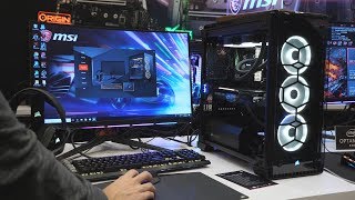 MSI Booth at CES 2018!