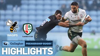 Wasps v London Irish - HIGHLIGHTS | A Feast of Rugby! | Premiership 2021/22