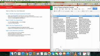 MadLibs using Flippity net