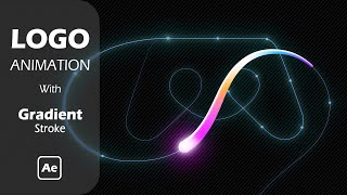 After Effects Tutorial | Pro Logo Animation with Gradient Stroke
