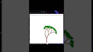 Drawing 🍎 tree using python turtle graphics