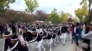 11月6日地車IN大阪城　宮山