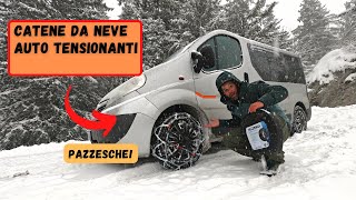 Montaggio catene Konig XG Pro auto-tensionanti, pazzesche!