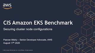 AWS Container Day - CIS Amazon EKS Benchmark