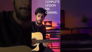 Khamoshiyan Song Arijit Singh Guitar Lesson