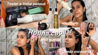 ROTINA CAPILAR * anti queda * Resenha linha patauá da Natura ekos