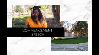 Commencement Speech | Class of 2020