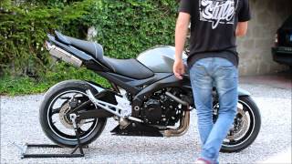 Suzuki GSR 600 YOSHIMURA exhaust and modification