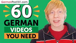 Learn German: 60 Beginner German Videos You Must Watch