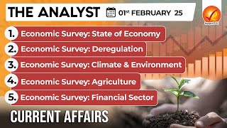 Daily Newspaper Analysis 1st Feb 2025  | The Hindu Analysis | Indian Express Analysis | The Analyst